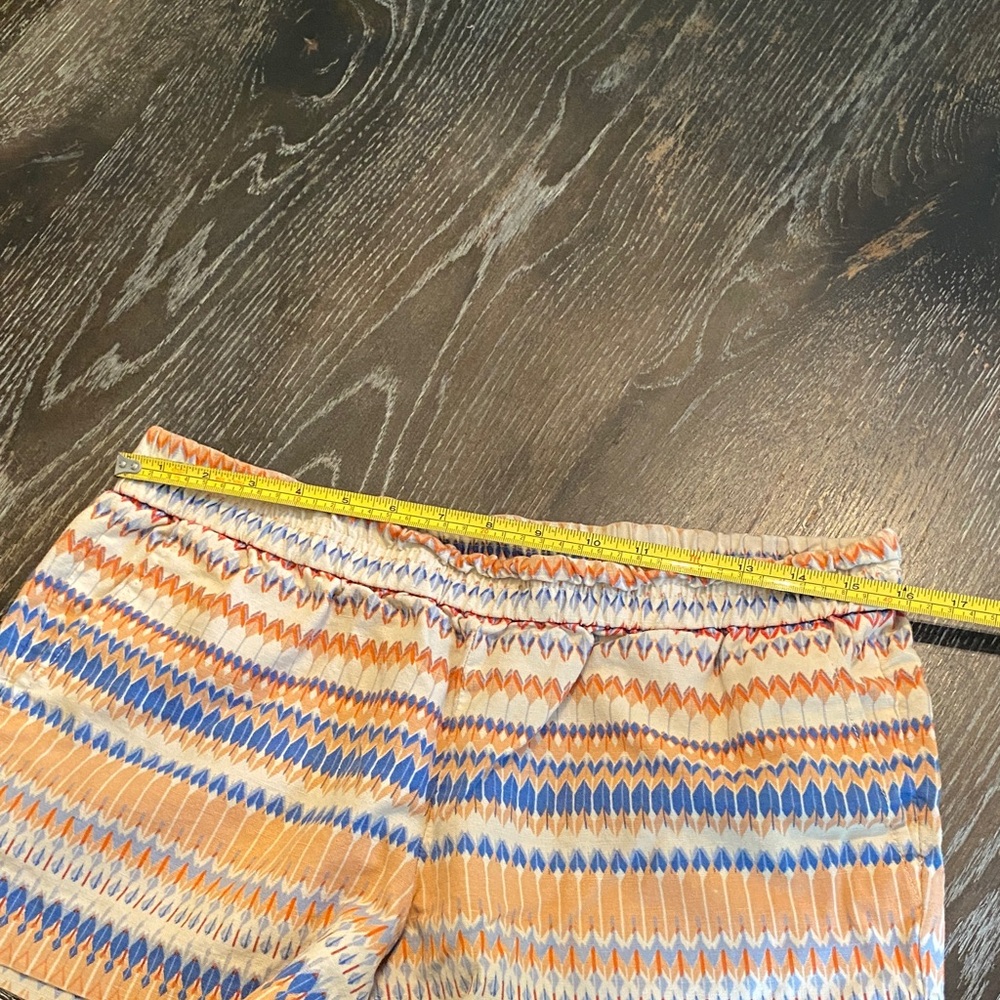 J. Crew Orange and Blue Zigzag Athletic Shorts - Picture 6 of 10